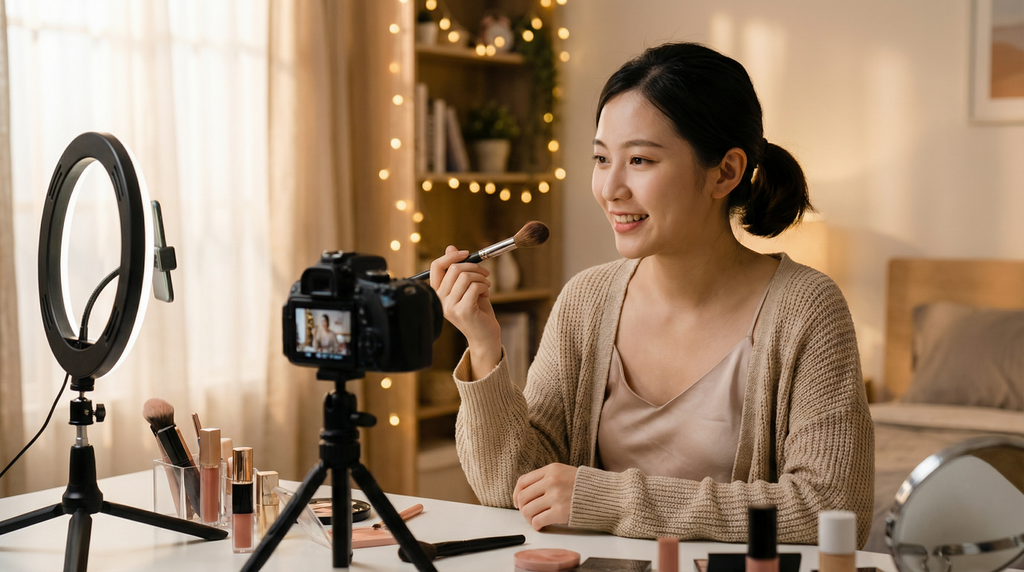 黄色仓库美妆教程视频