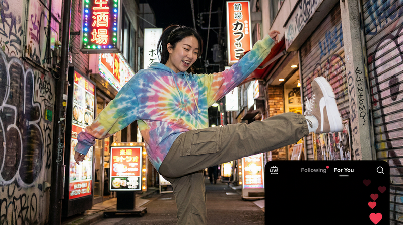 黄色仓库街拍舞蹈视频